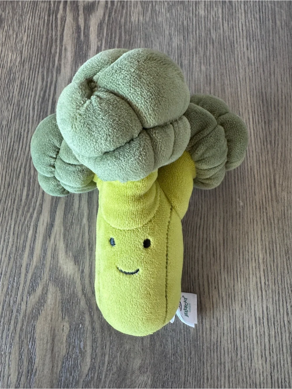 Retired Vivacious Vegetable Broccoli Jellycat London Plushie Stuffy Doll EUC